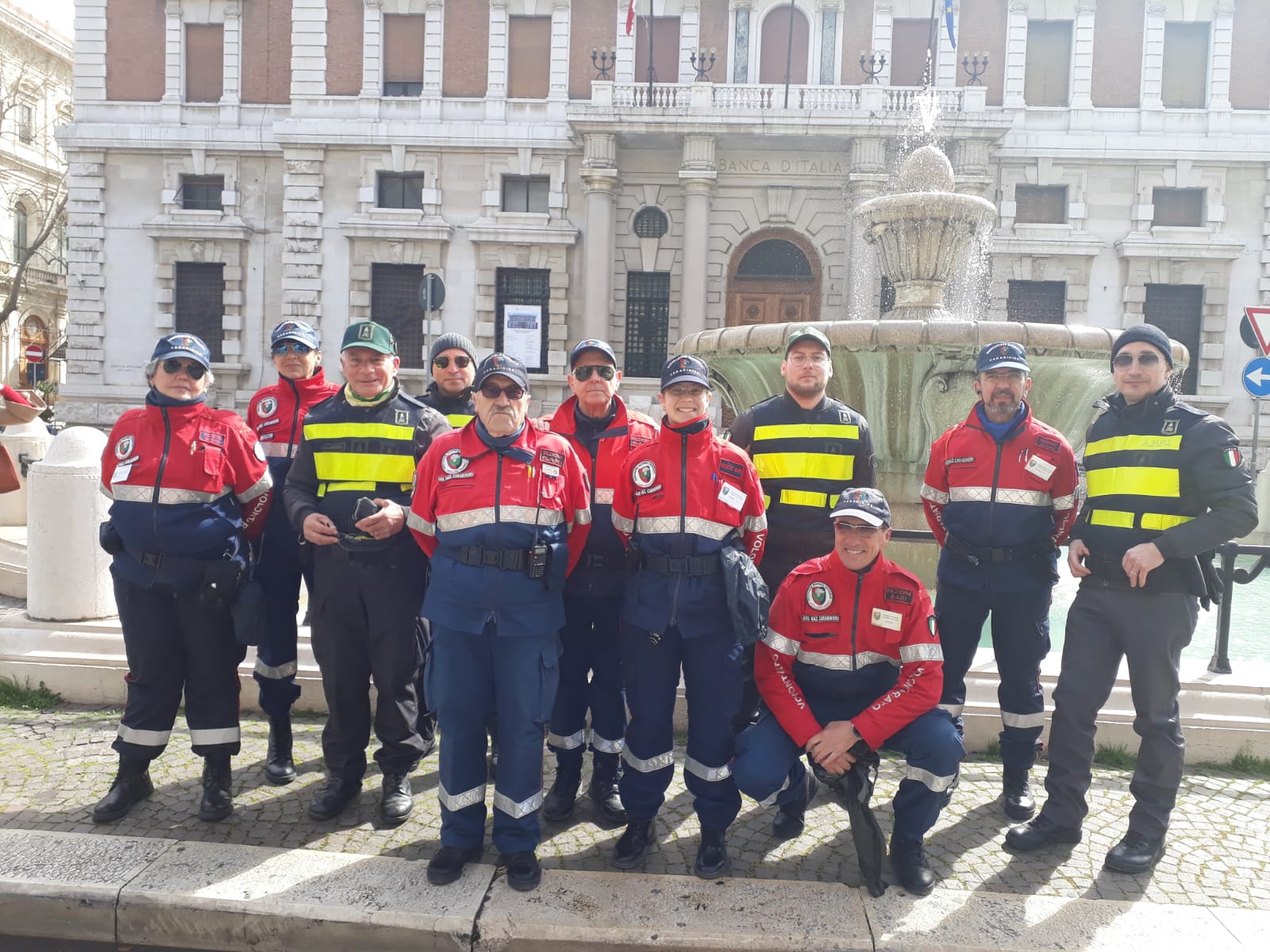Servizio a Vivicitta con i colleghi dell' ANFI (Associazione Nazionale Finanzieri d' Italia)